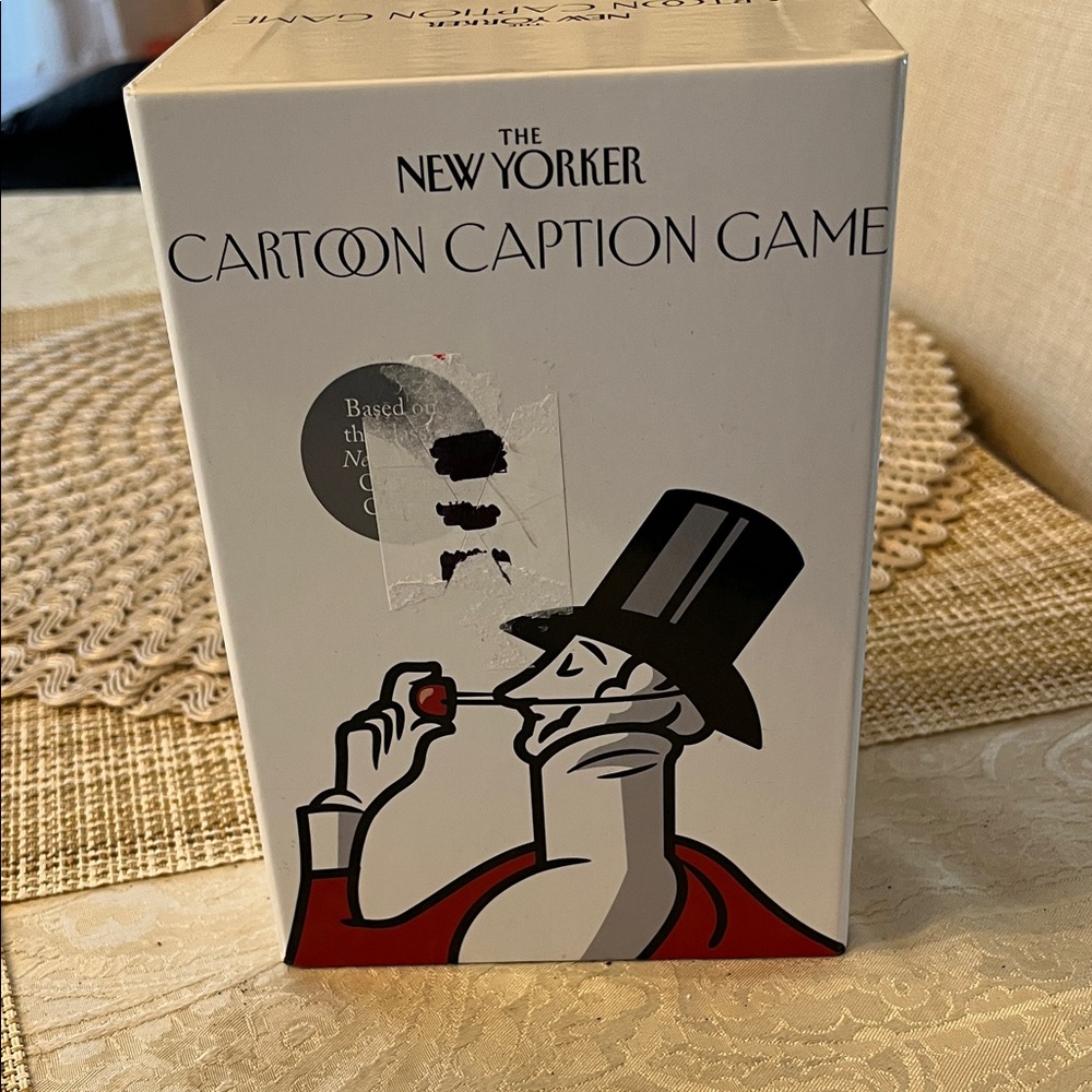 The New Yorker Cartoon Caption Game -